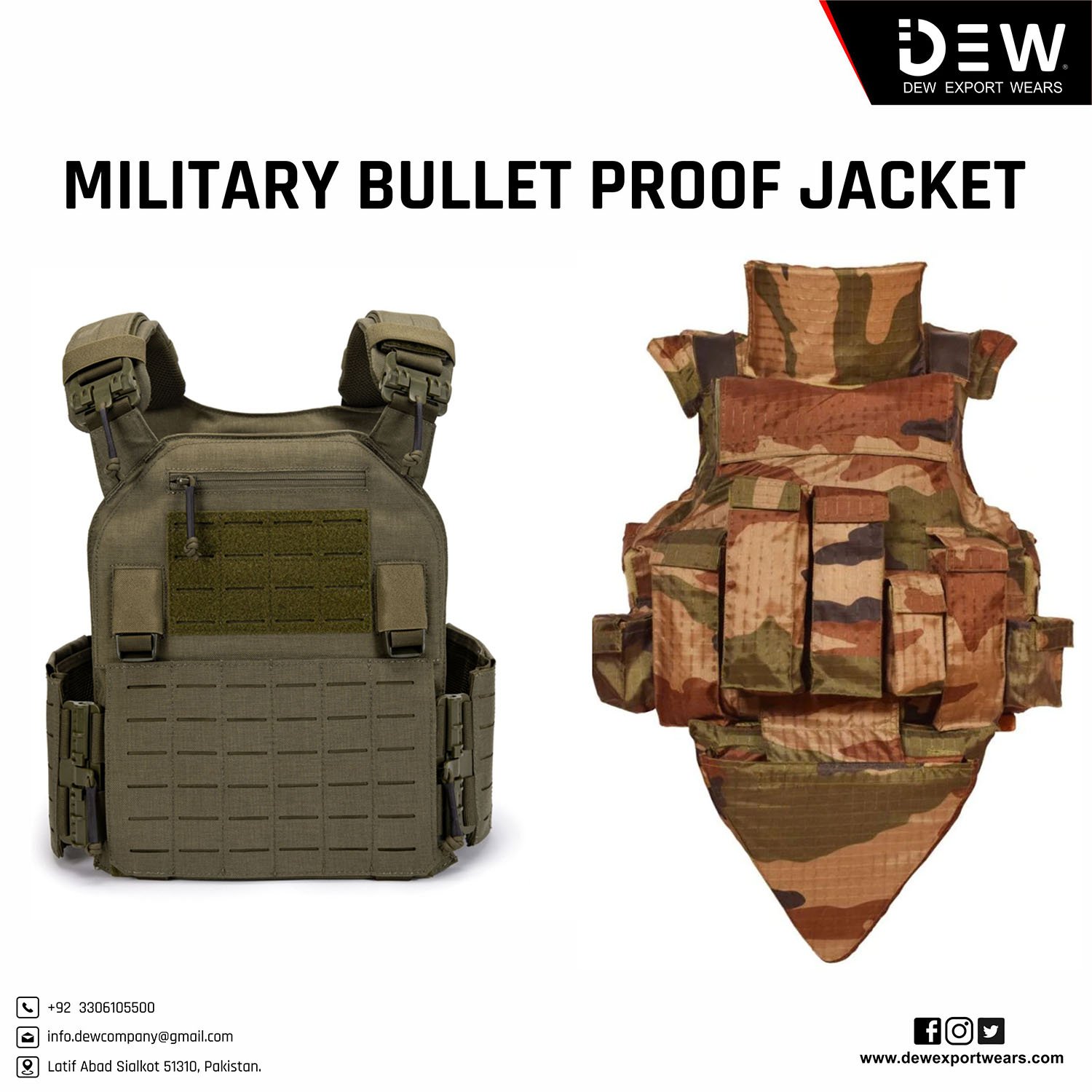 Military Bullet Proof Jacket